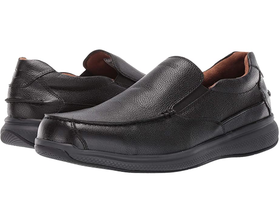 Лоферы Bayside Steel Toe Slip-On Florsheim Work, черный women s chunky low heels all match pointed toe slip on pumps casual commuter work shoes