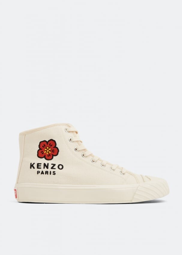 

Кроссовки KENZO Kenzoschool high-top sneakers, белый