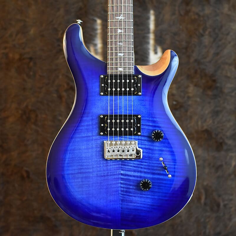 

PRS SE Custom 24 Выцветшая синяя вспышка