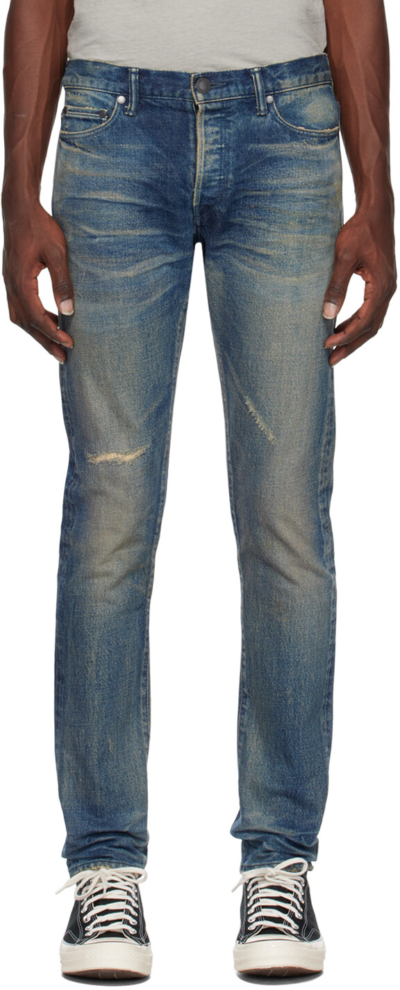 

Синие джинсы The Cast 2 Rigid John Elliott