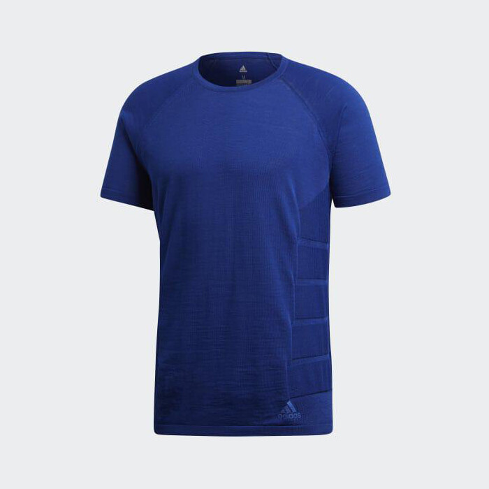 

Футболка adidas Primeknit SS Tee Herre, темно-синий