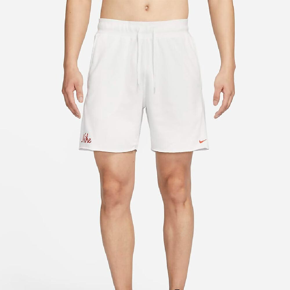 

Шорты Nike Dri-FIT Men's Fleece Fitness, белый/красный
