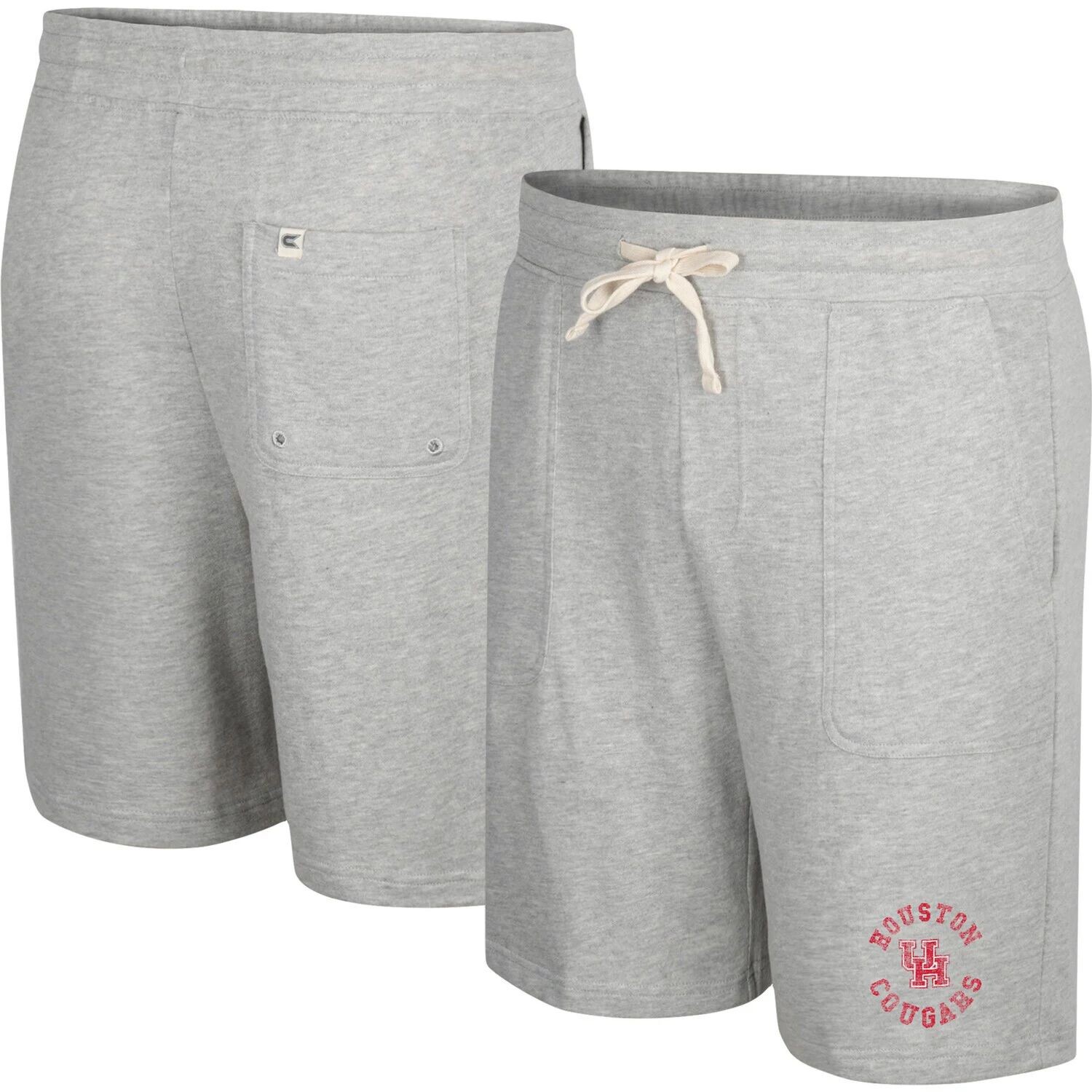 

Мужские махровые шорты Heather Grey Houston Cougars Love To Hear This Colosseum