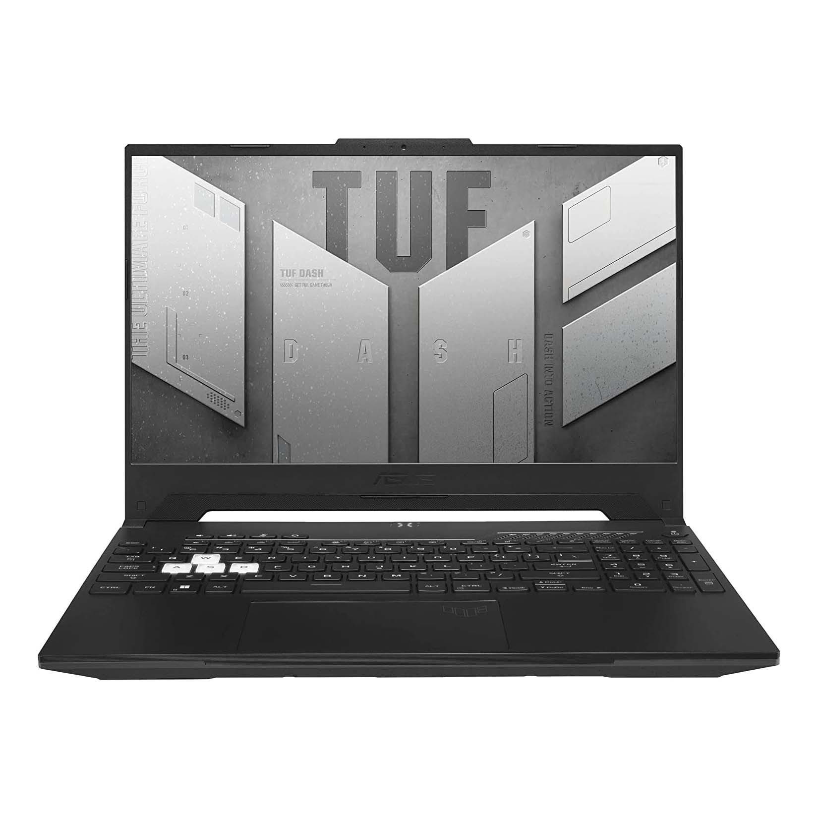 Ноутбук Asus TUF Dash F15 FX517ZC 15.6'', 8 Гб/512 Гб, i5-12450H, RTX 3050, черный, английская клавиатура - фото