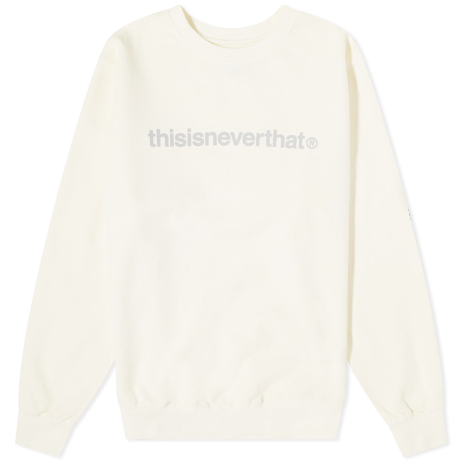 Свитшот Thisisneverthat T-Logo LT, кремовый thisisneverthat t logo hoodie