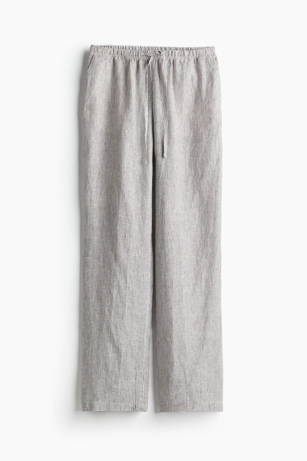 

Брюки H&M Linen, бежевый