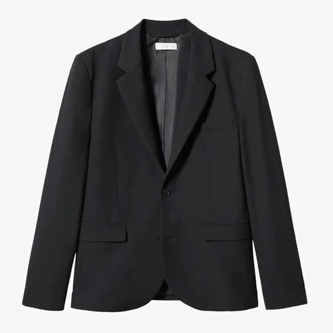 

Пиджак Mango Kids SUITTP, черный