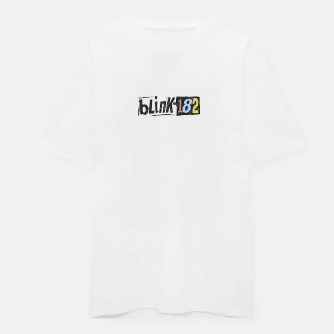 

Футболка Pull&Bear Blink 182, белый