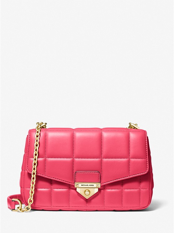 

Женская сумка из стеганой кожи через плечо SoHo Michael Kors