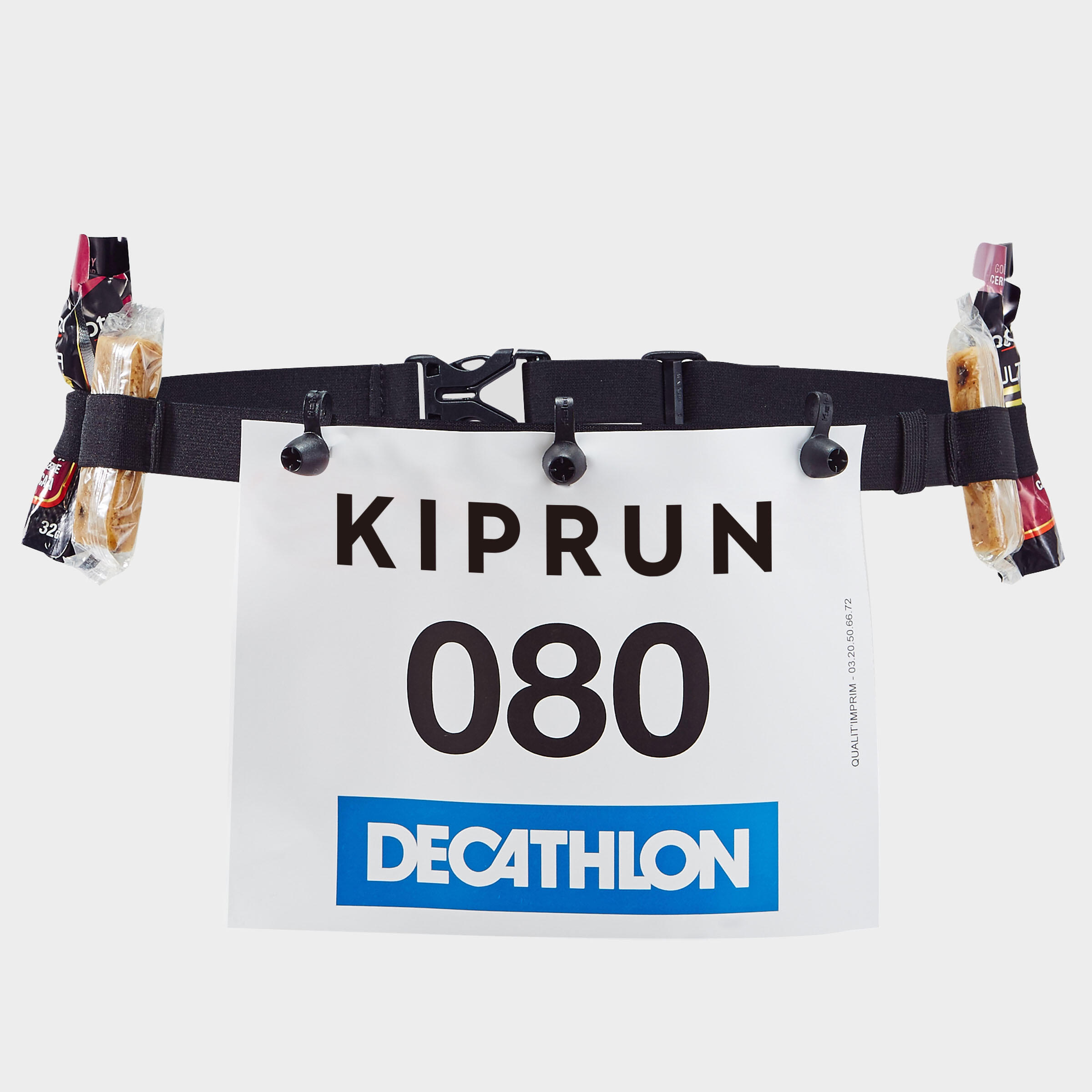 Гидратационный пояс для бега под бутылочки KIPRUN, черный цена и фото