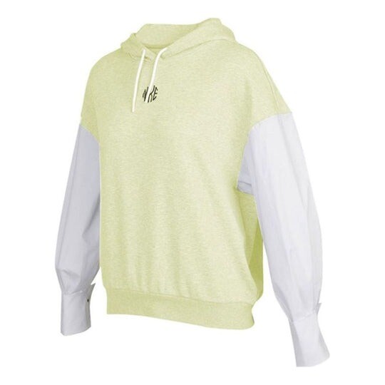 

Худи Nike Sportswear Icon Clash Embroidery Logo, светло-желтый/серый