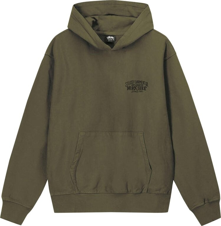 Brown stussy hoodie best sale