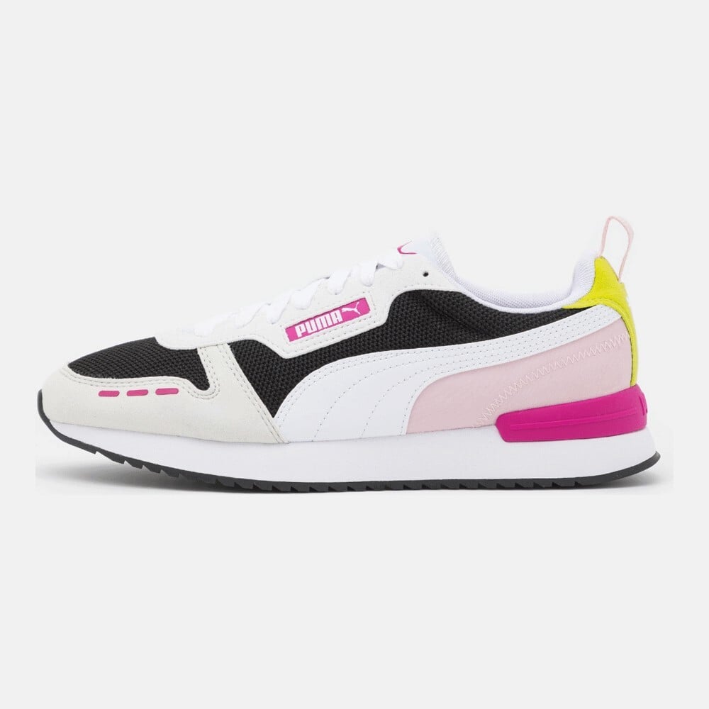 

Кроссовки Puma R78, black/white/chalk pink/limepunch