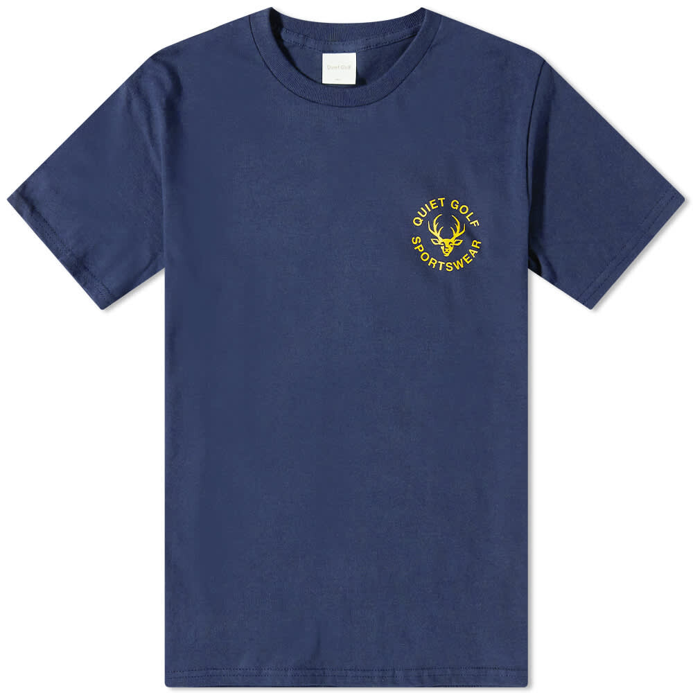 

Футболка Quiet Golf Mule Print Tee, Синий