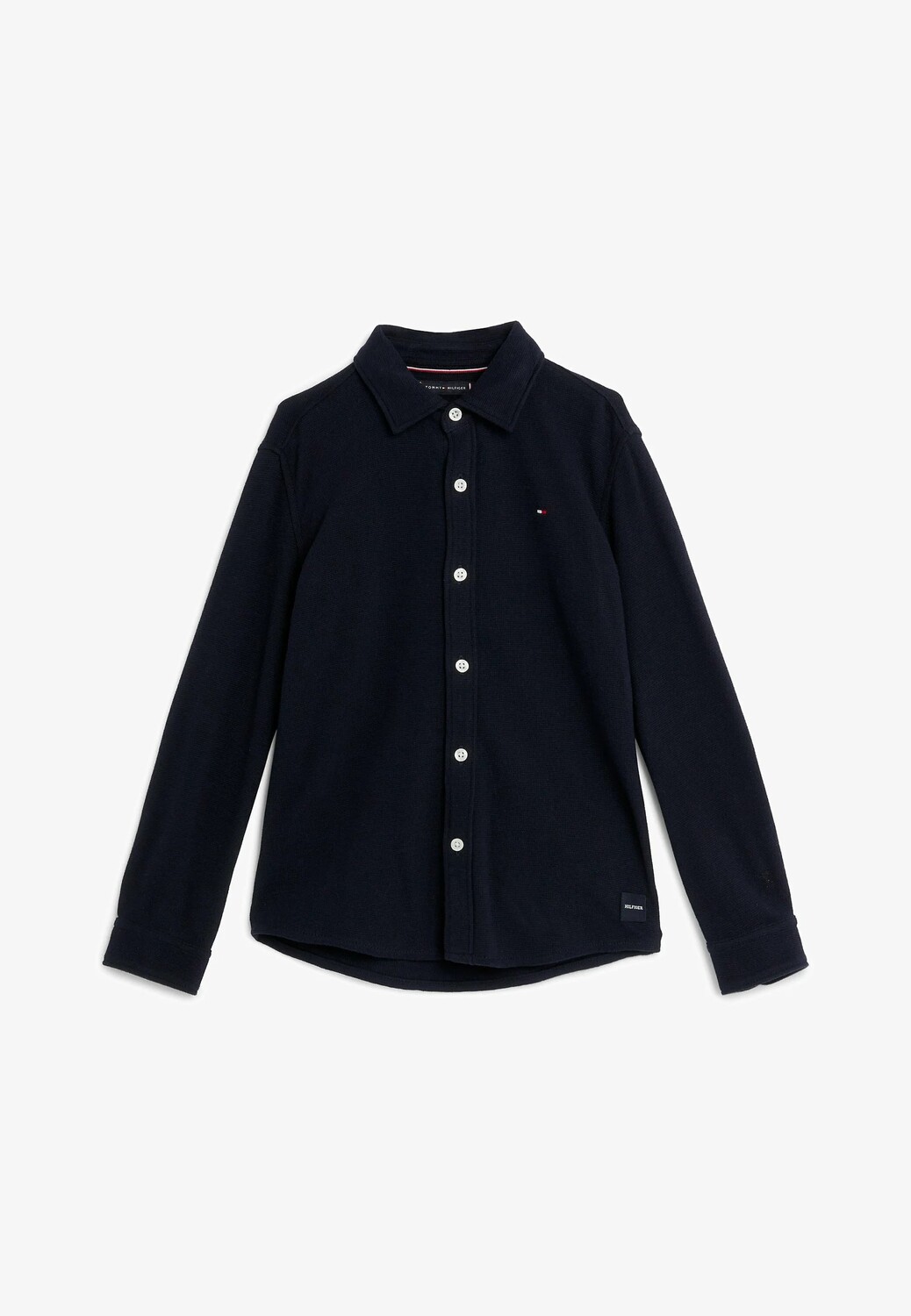 

Рубашка Tommy Hilfiger SOLID WAFFLE, темно-синий