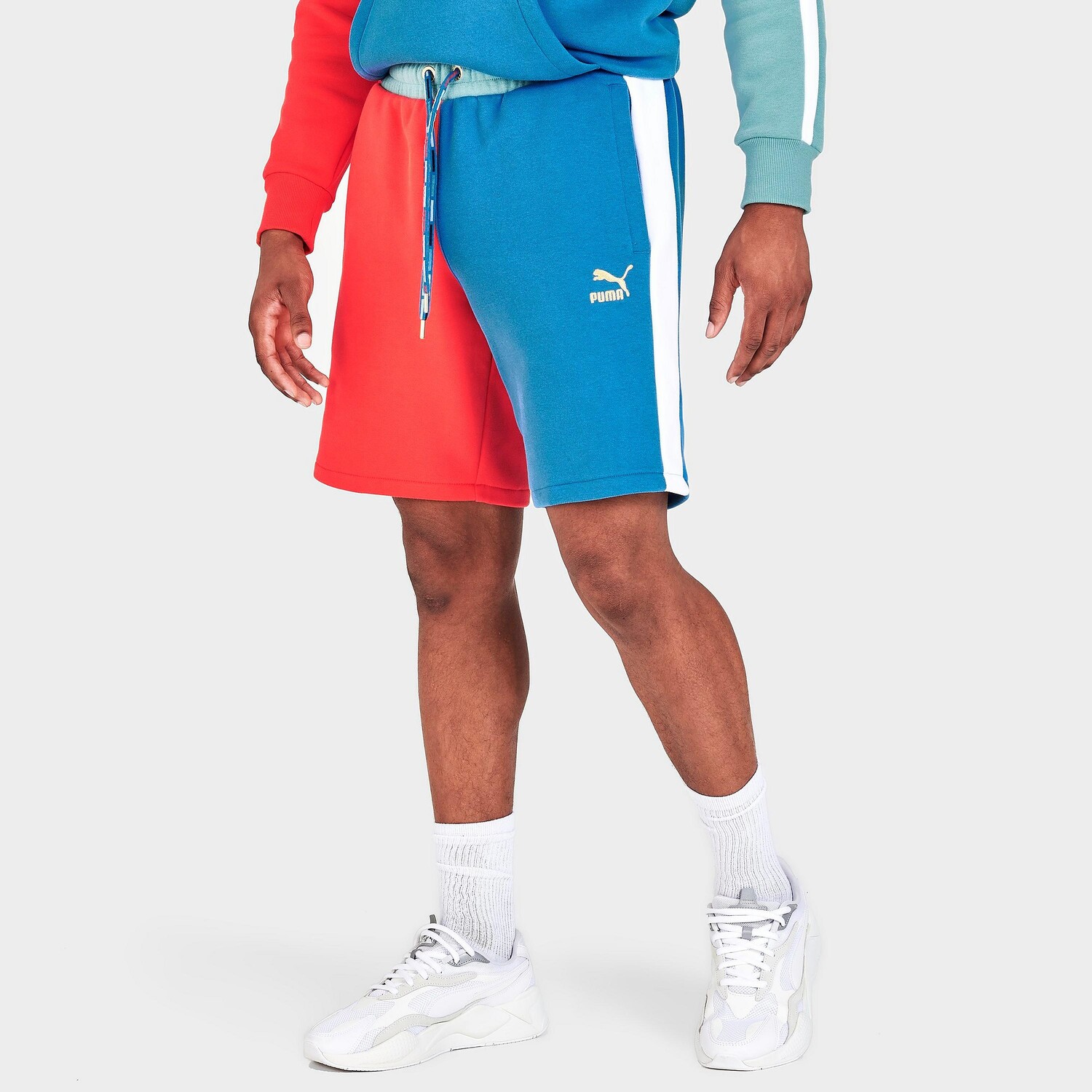 

Мужские шорты Puma Go For Colorblock, синий
