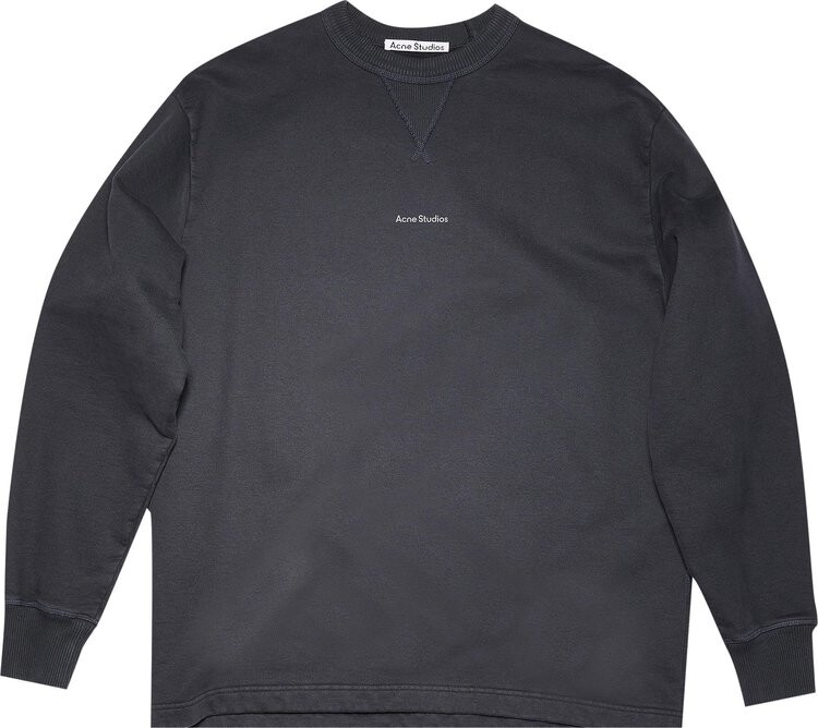 

Толстовка Acne Studios Logo Sweatshirt 'Black', черный