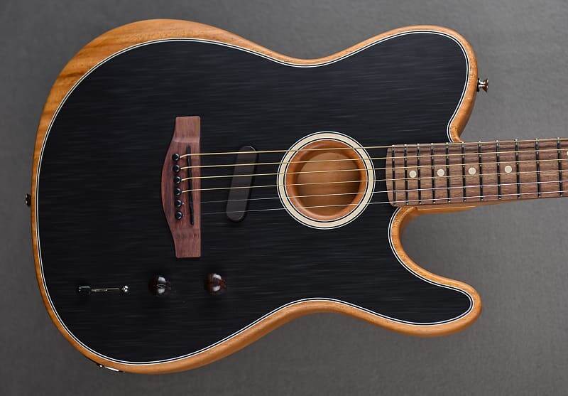 

Acoustasonic Player Telecaster - матовый черный Fender