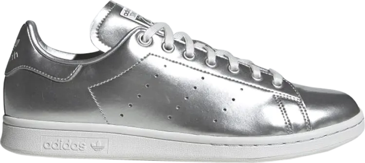 

Кроссовки Adidas Stan Smith 'Silver Metallic', серебряный