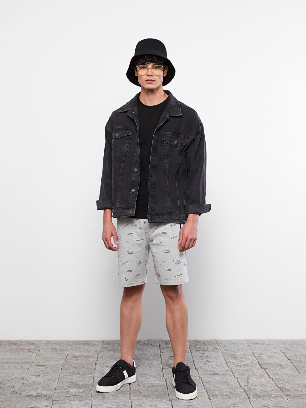 

Стандартные узорчатые мужские шорты с рисунком LCW Casual