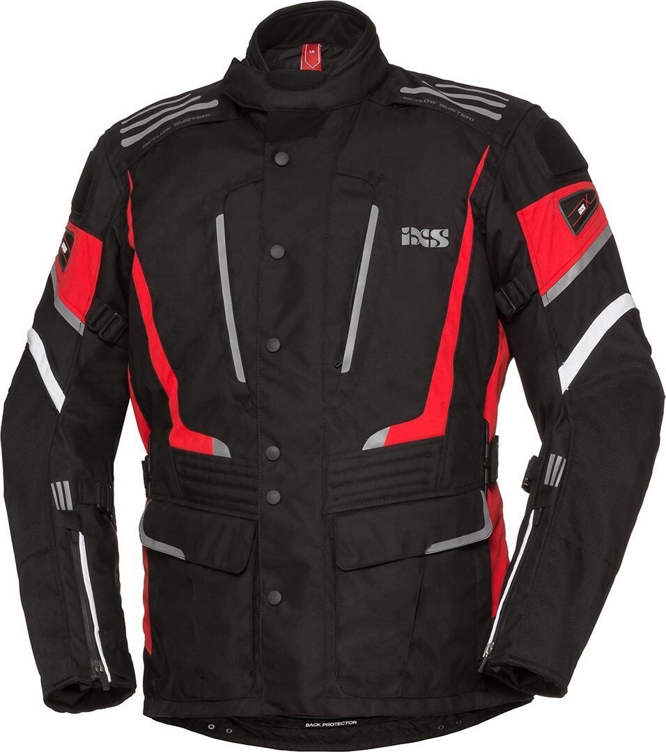 

IXS X-Tour Powells-ST Мотоцикл куртка, черный/красный/белый