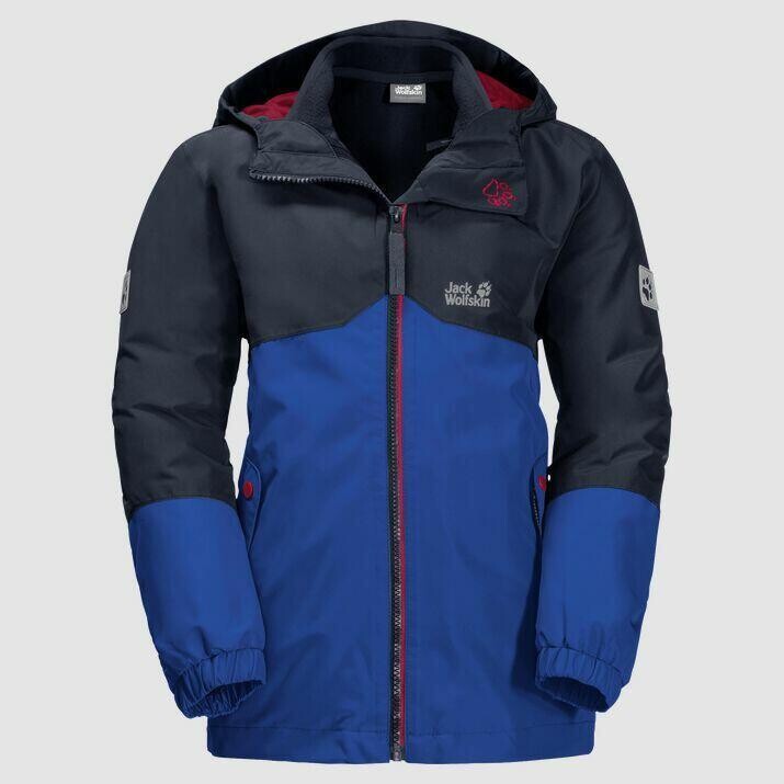 

JACK WOLFSKIN функциональная куртка B Исландия 3в1, синий
