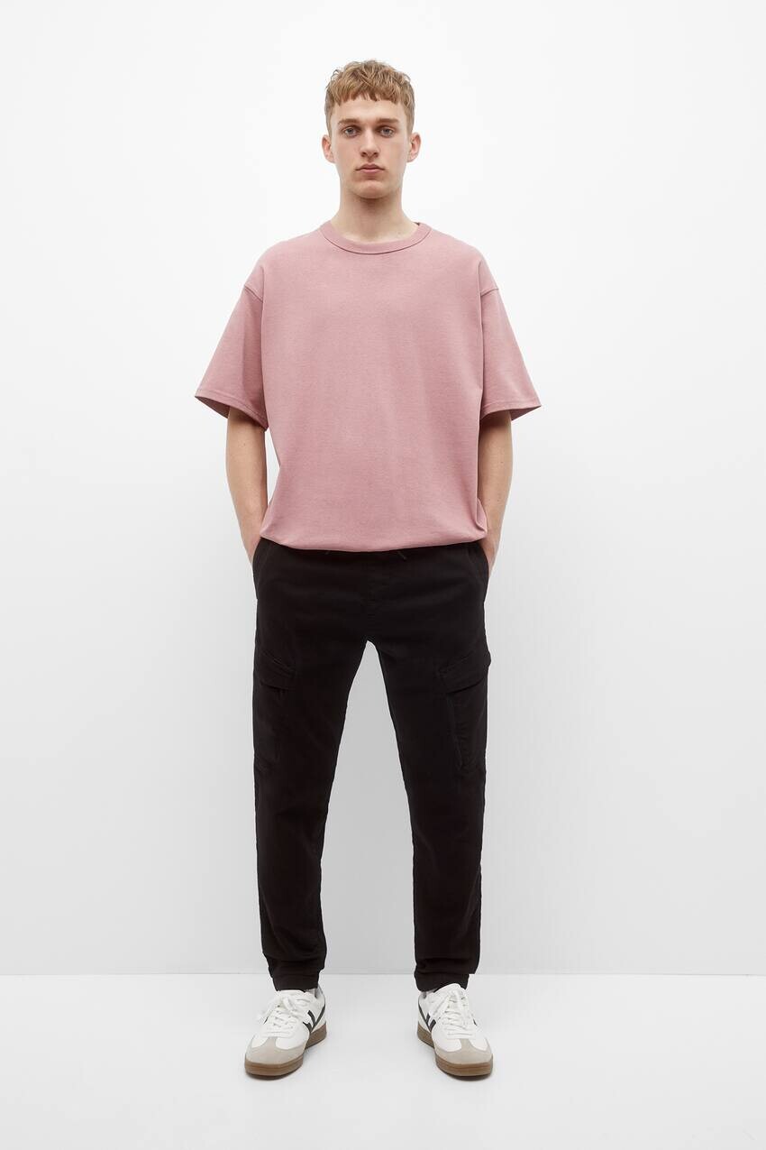 

Джоггеры-карго Pull&Bear, черный