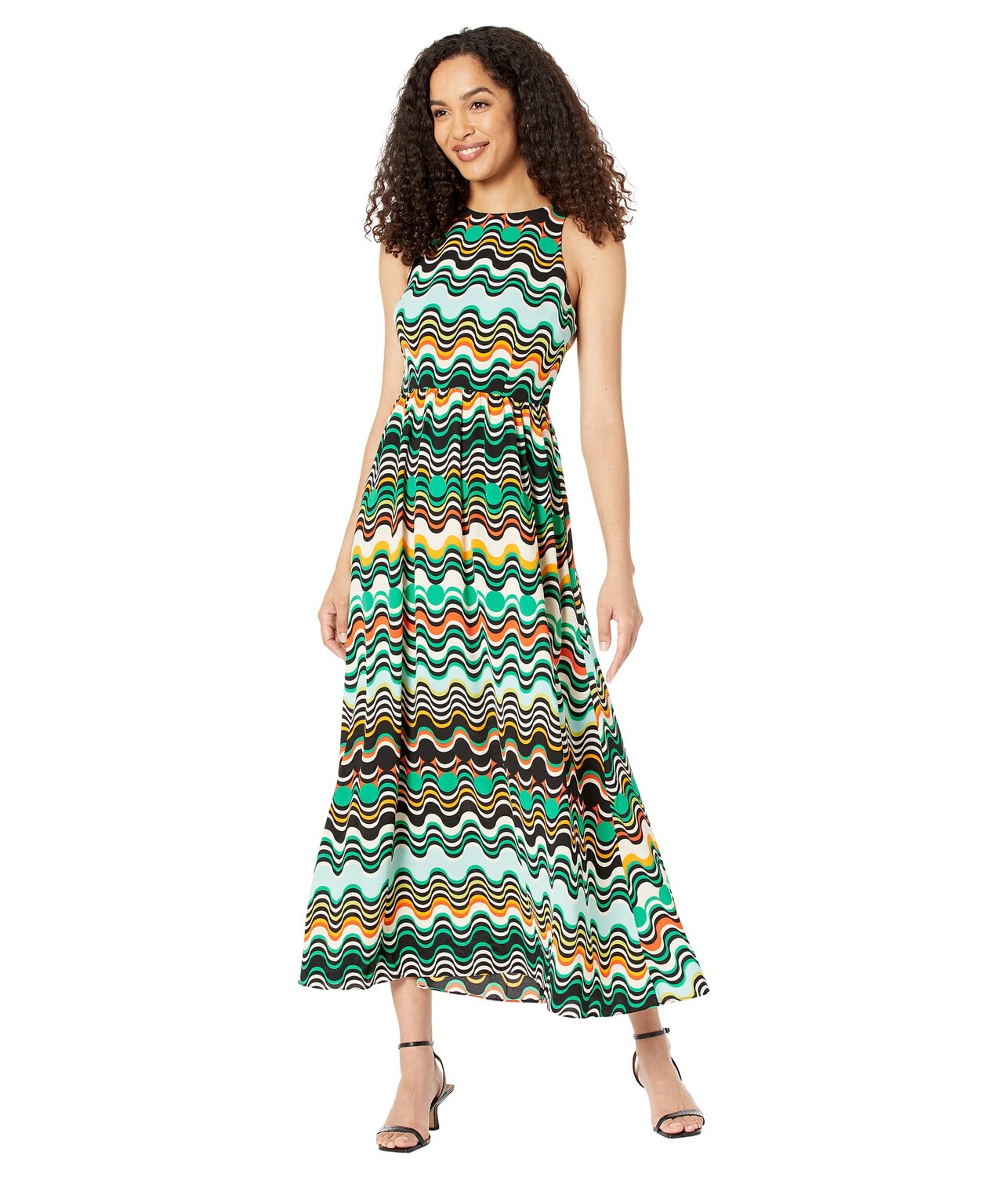 

Платье Donna Morgan, Halter Bodice with Keyhole Back and Tie