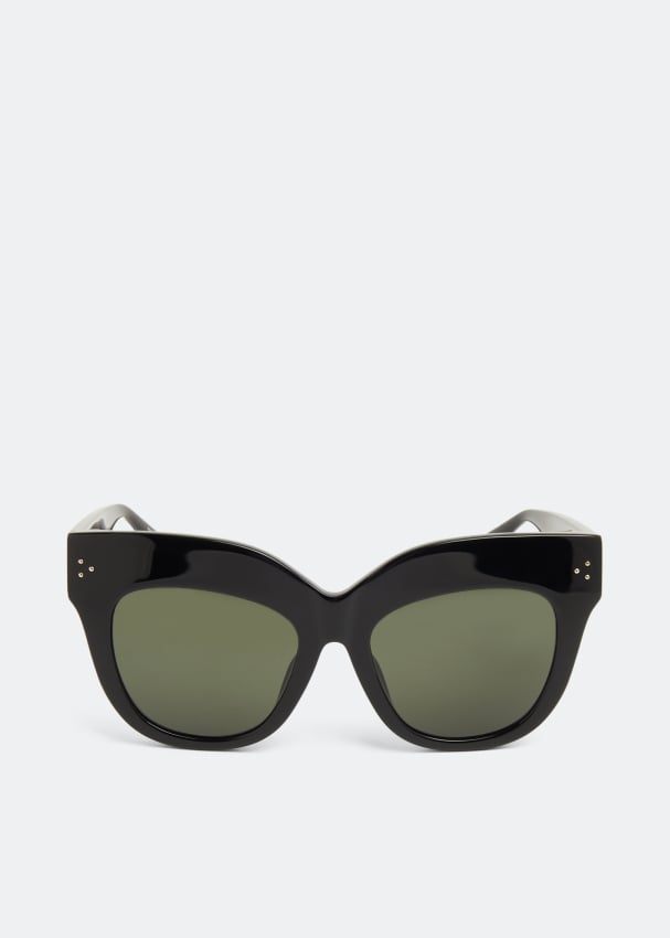 Солнечные очки LINDA FARROW Dunaway sunglasses, черный linda farrow солнечные очки