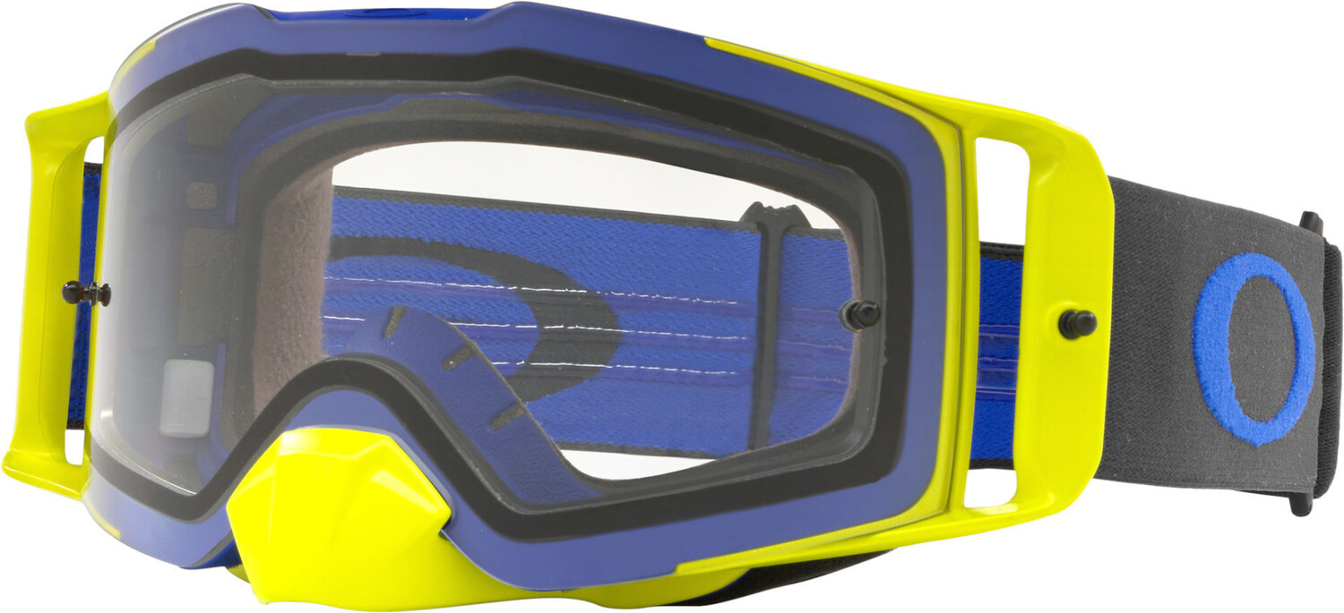 

Очки Oakley Front Line Blue Green для мотокросса с надписью