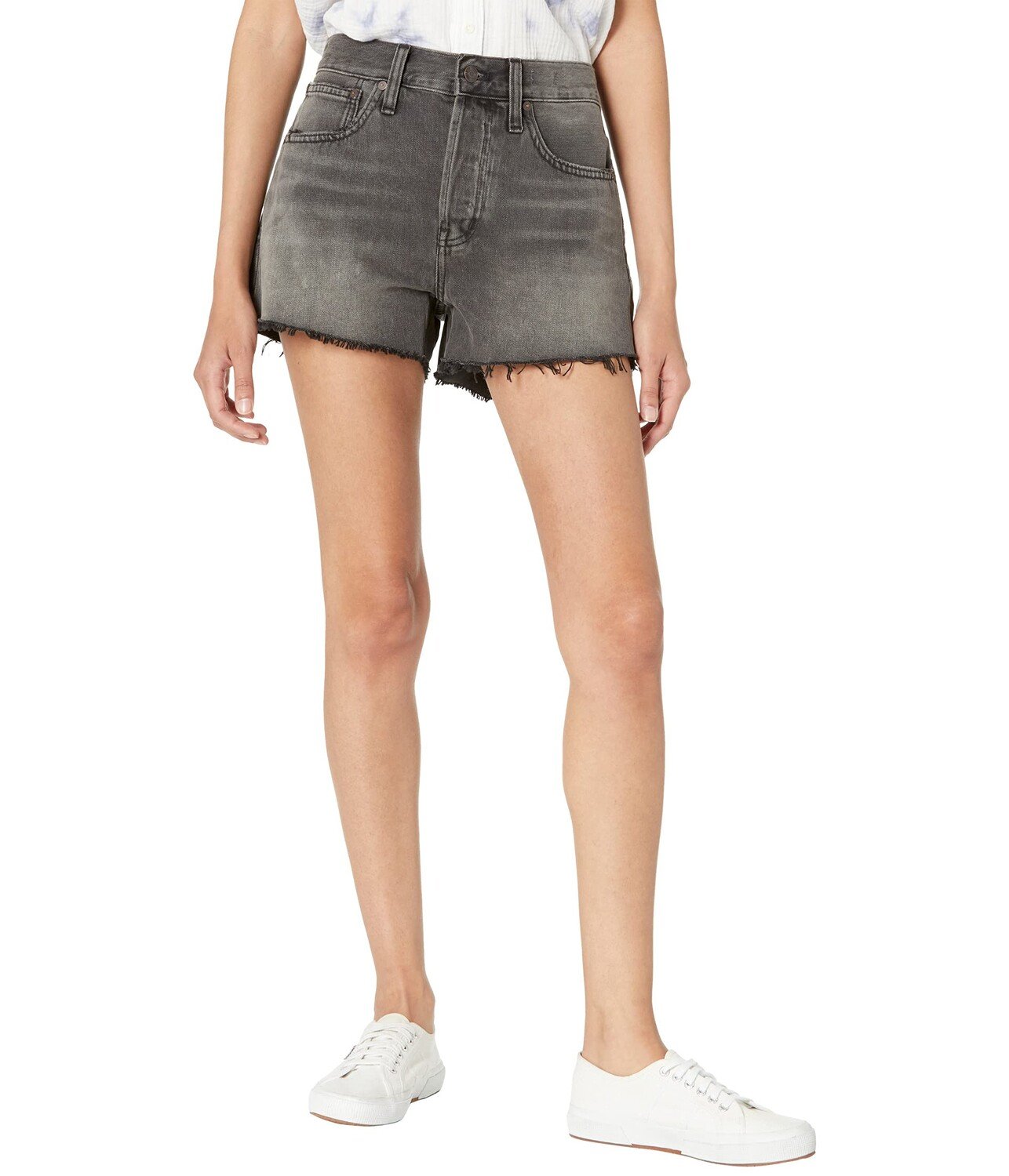 

Шорты Madewell, Relaxed Boy Denim Shorts in Beinville Wash