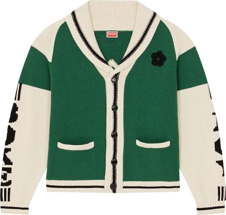 

Кардиган Kenzo Boke Boy Cardigan Green, зеленый