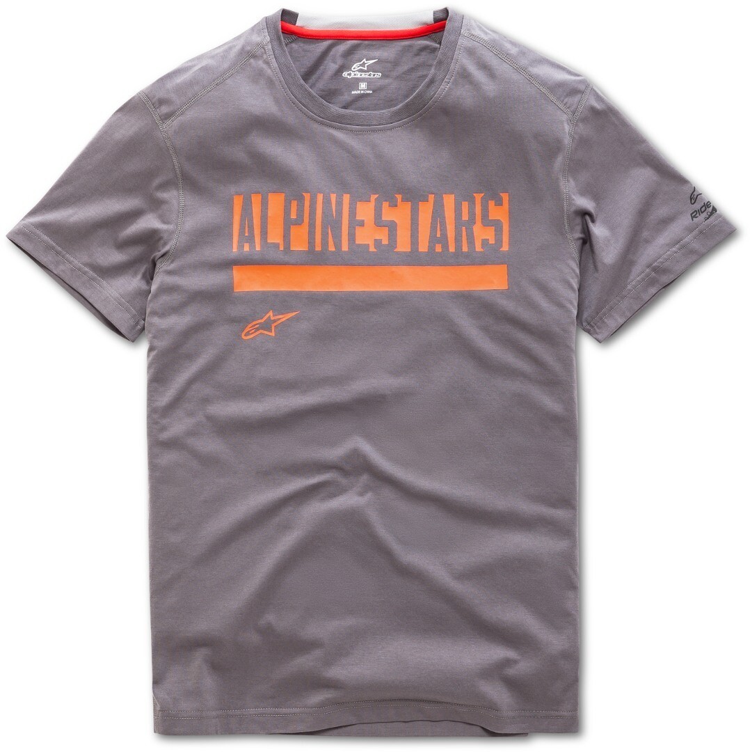 

Футболка Alpinestars Stated Ride Dry Tee, серый