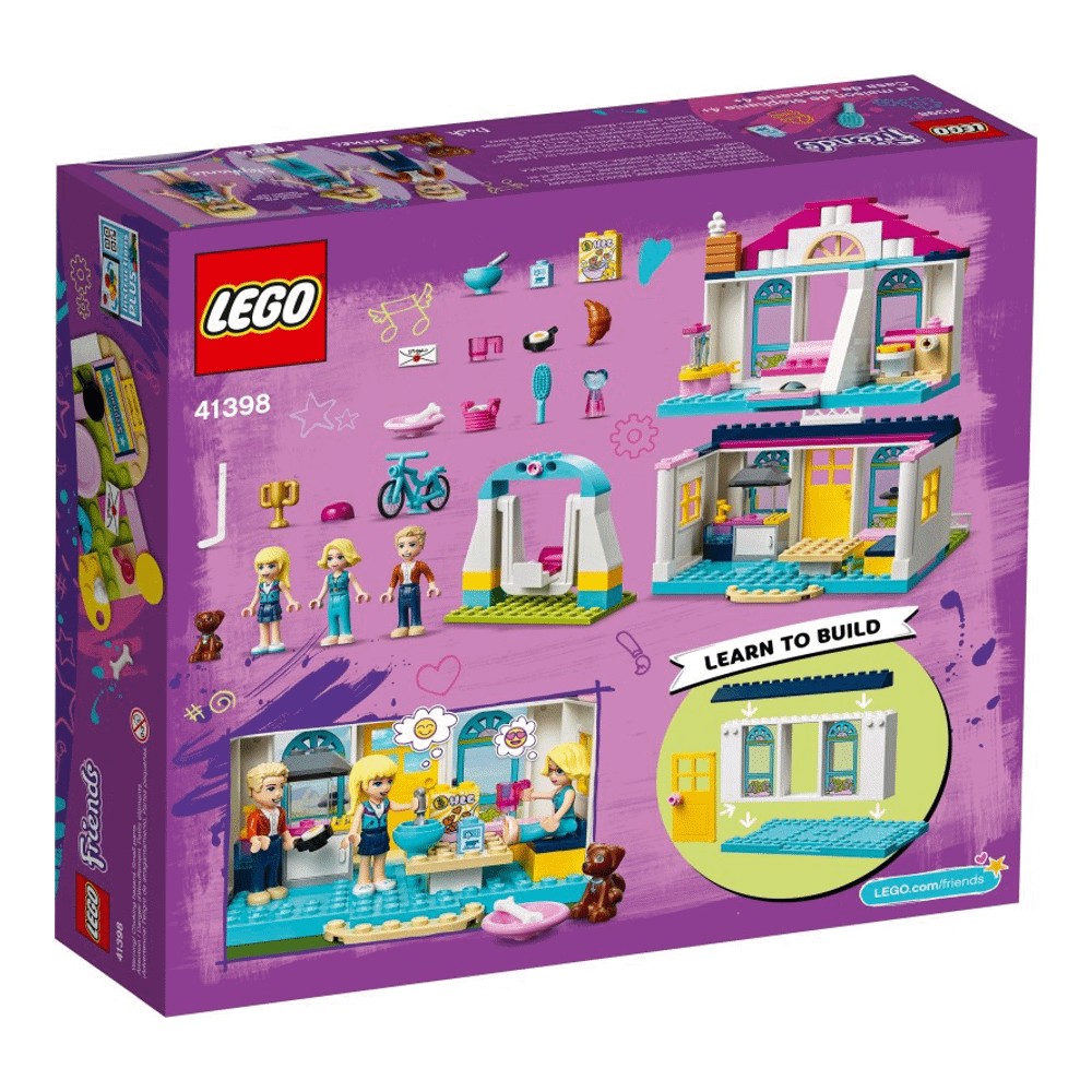 Конструктор LEGO Friends 41398 Семейный дом Стефани – купить с доставкой  из-за рубежа через платформу «CDEK.Shopping»