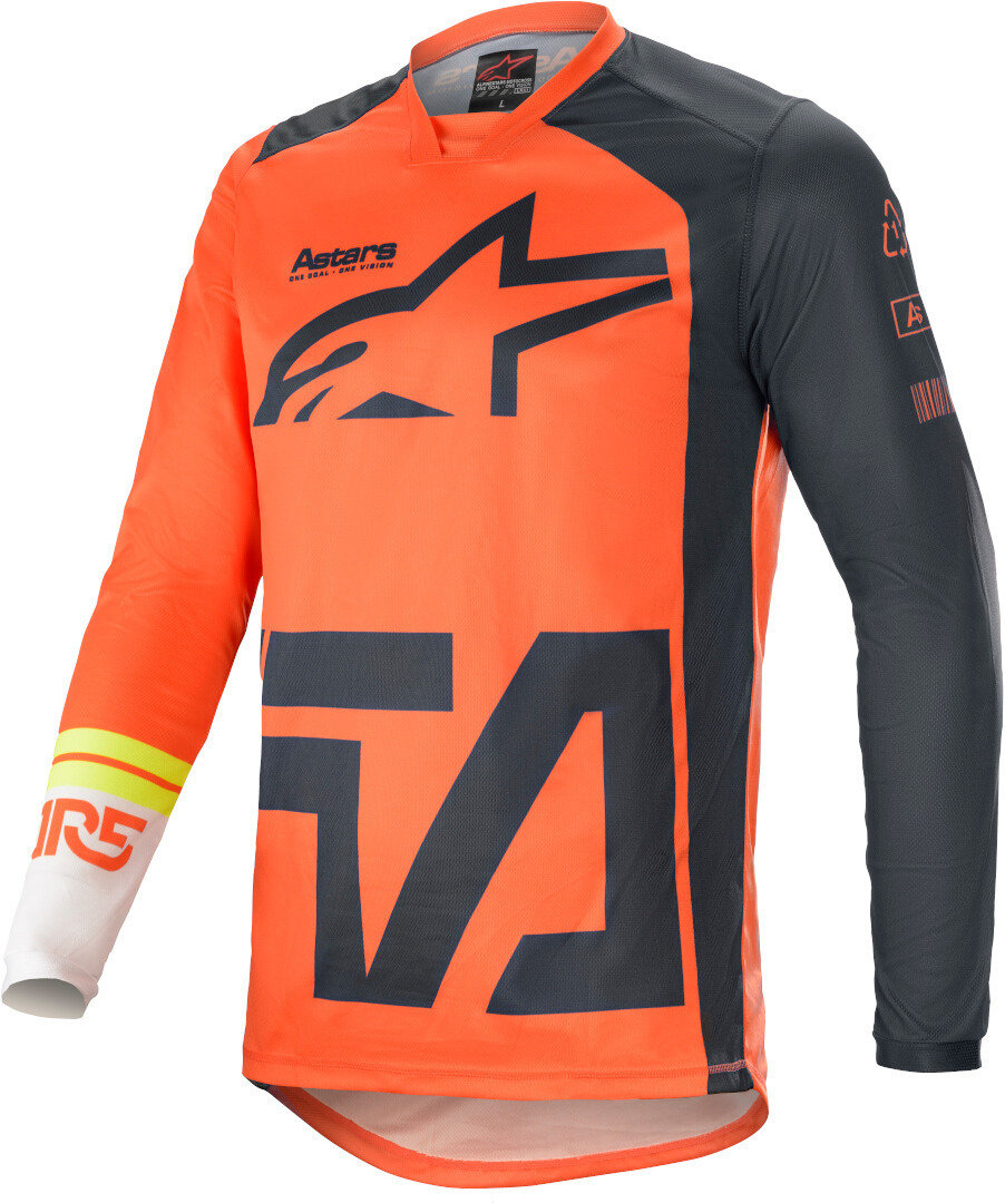 

Джерси Alpinestars Racer Compass, оранжевый/серый