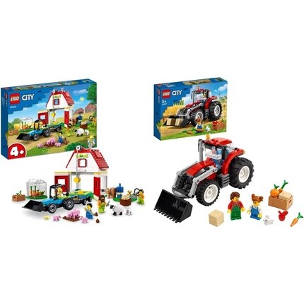 

Конструктор Lego 60346 City ферма с сараем и транспортом