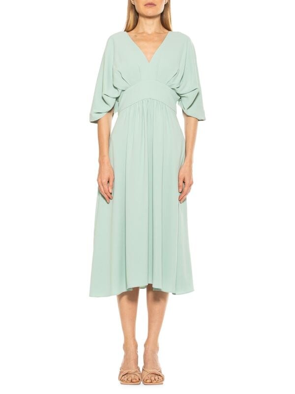 

Платье миди «август» Alexia Admor Mint green
