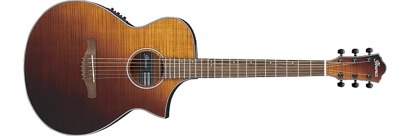 

Акустическая электрогитара Ibanez AEWC32FMASF AEW - Amber Sunset Fade