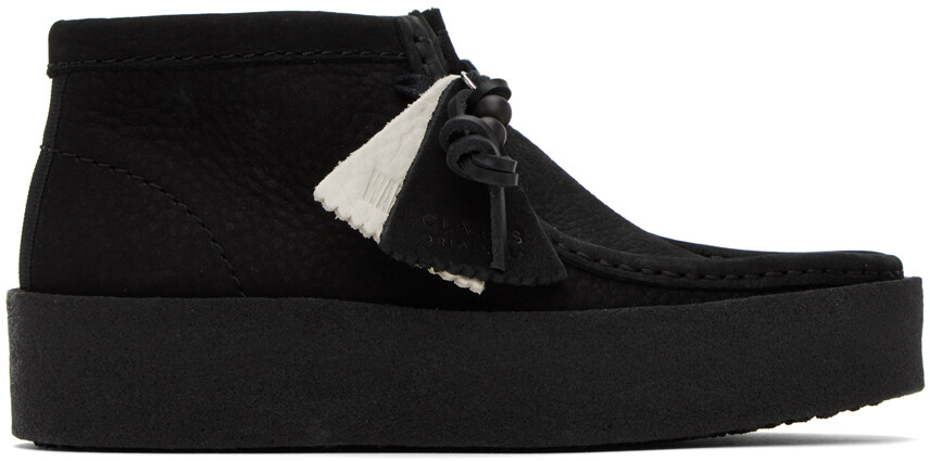

Черные ботинки Wallabee Cup Bt Clarks Originals