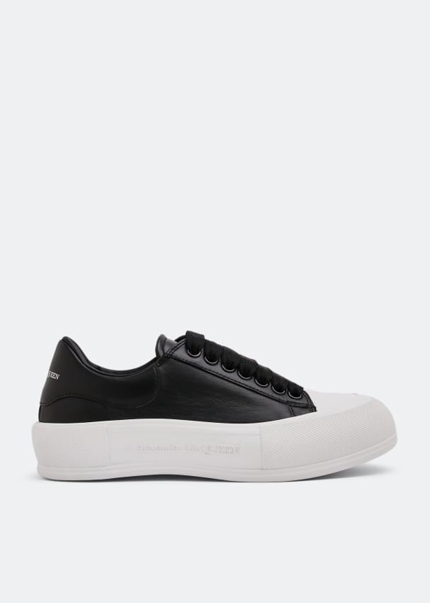 

Кроссовки ALEXANDER MCQUEEN Deck Plimsoll sneakers, черный