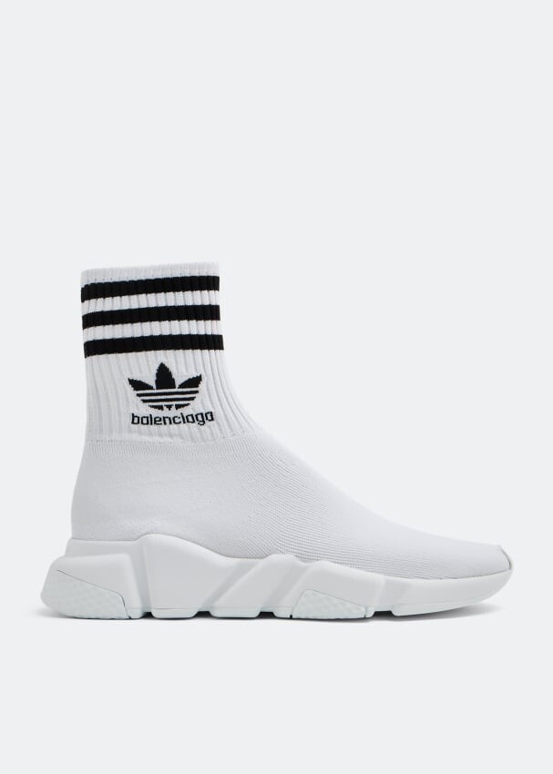 

Кроссовки BALENCIAGA x adidas Speed sneakers, белый