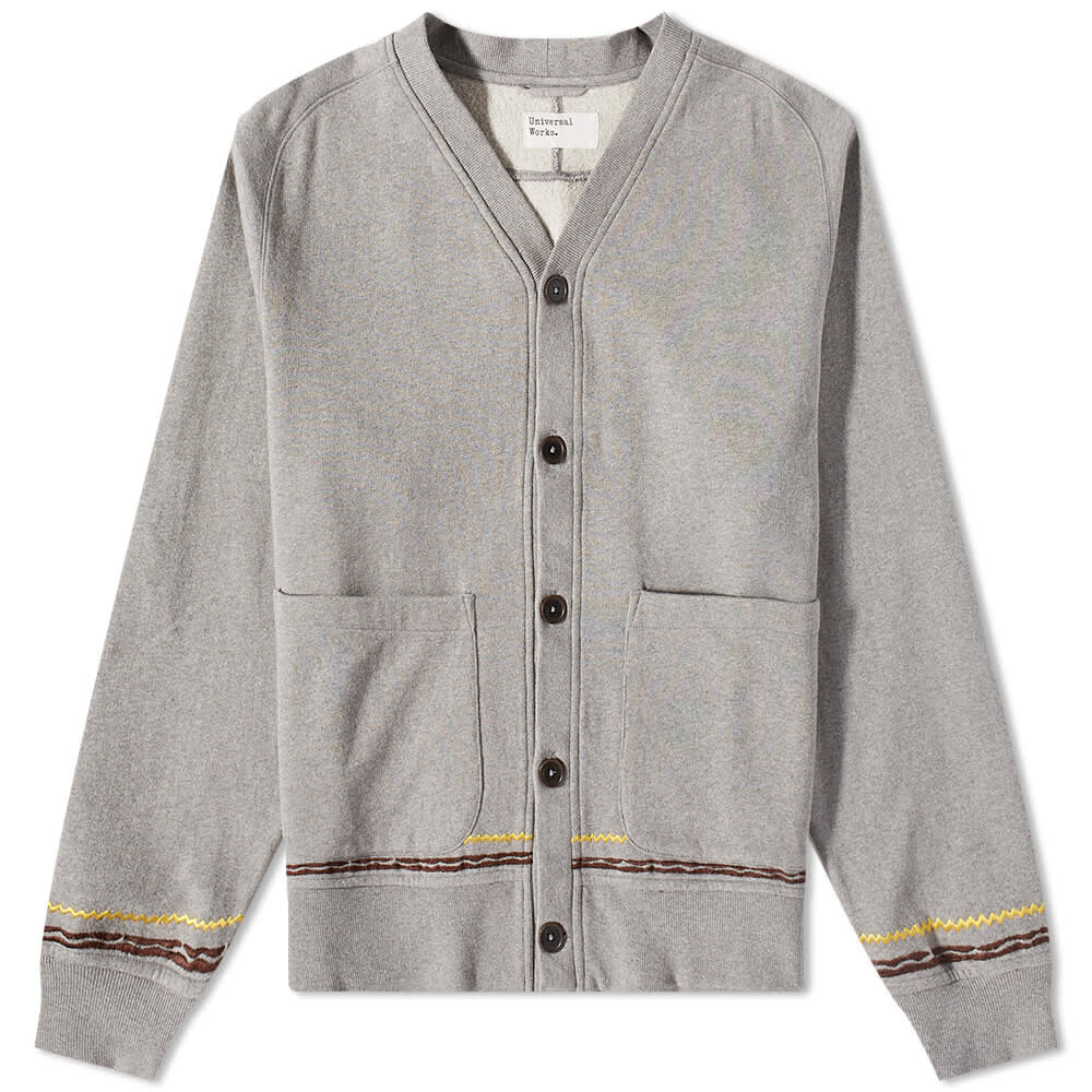 

Джемпер Universal Works Dickie Sweat Cardigan, Серый