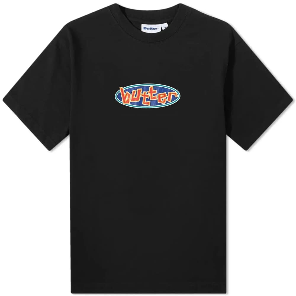 

Футболка Butter Goods Scattered Logo Tee, Черный