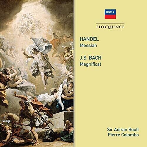 

CD диск Handel / Bach / Boult, Adrian / Colombo, Pierre: Handel: Messiah / Bach: Magnificat