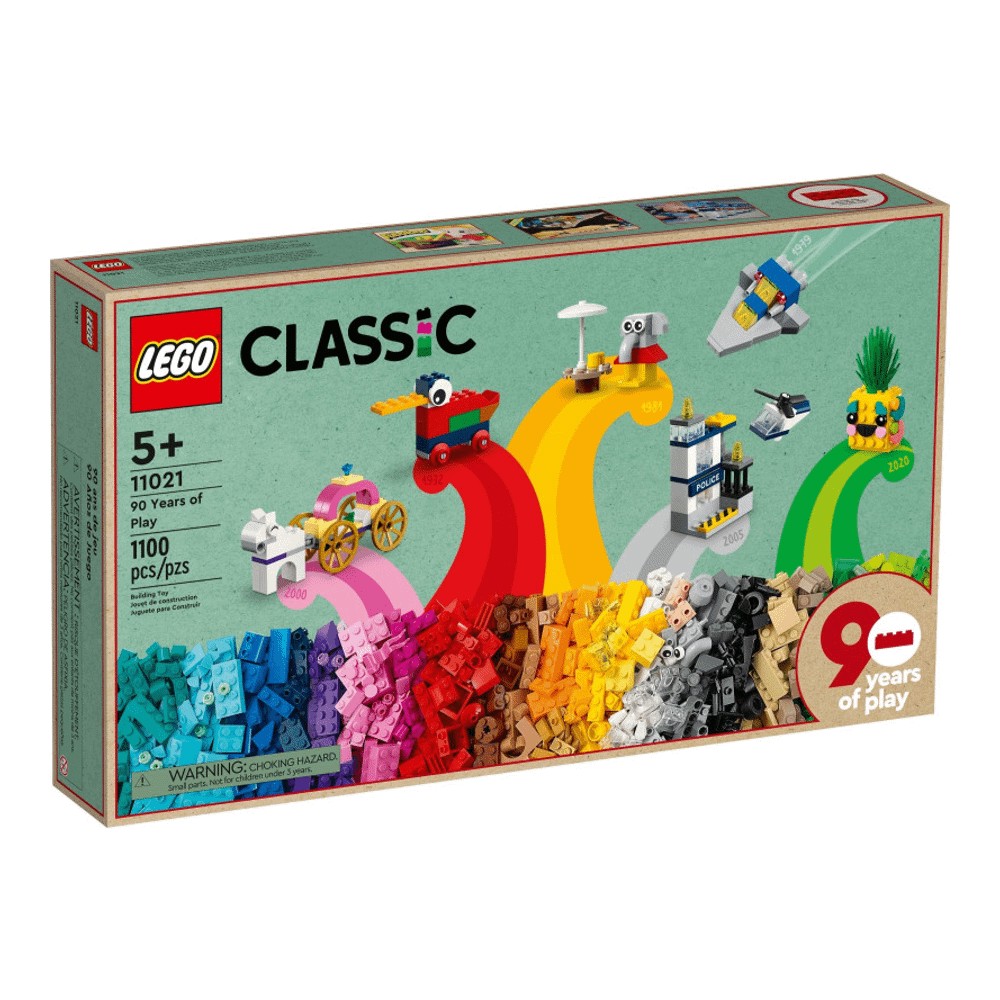 Конструктор LEGO Classic 90 лет игры (11021)