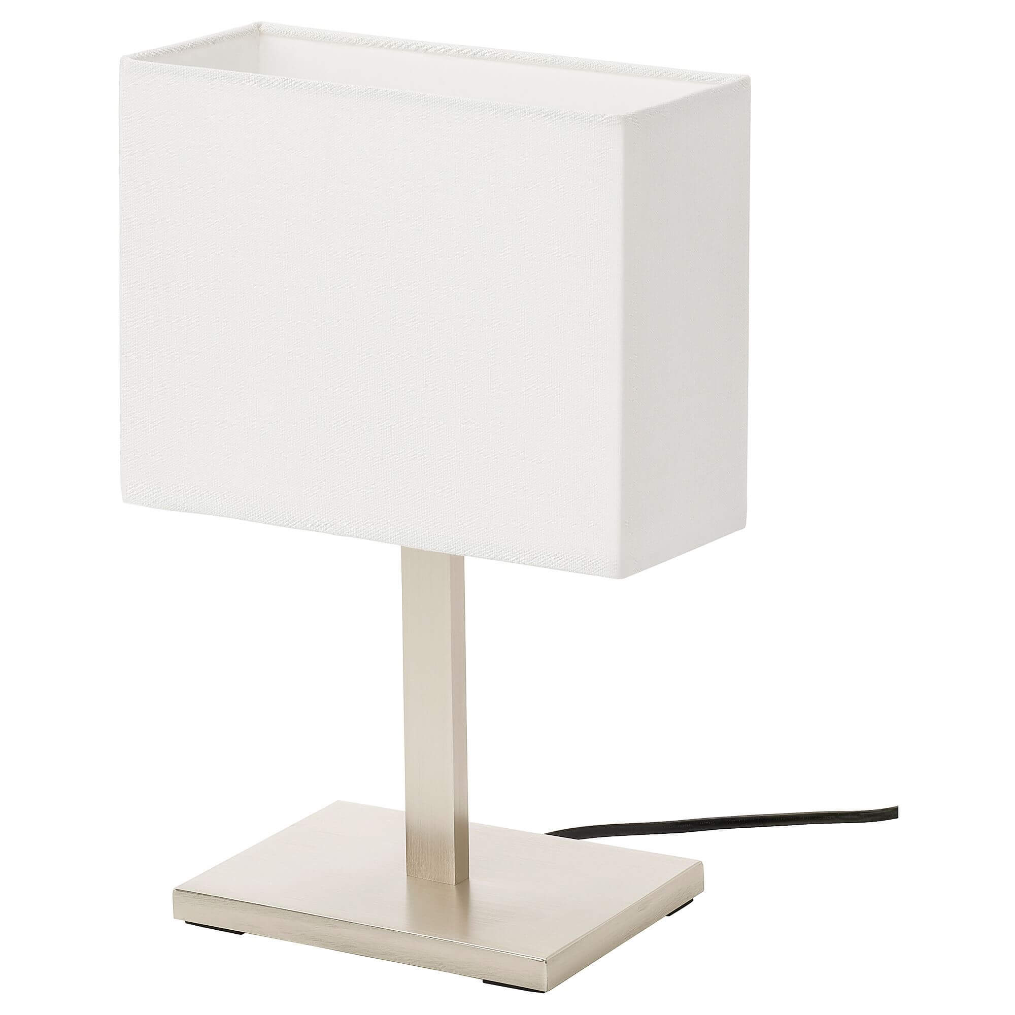 Лампа настольная Ikea Tomelilla, белый абажур для люстры стильный абажур для лампы в японском стиле модный настольный тканевый абажур