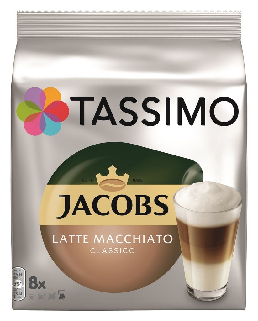 

Латте Маккиато Джейкобс Классико Tassimo