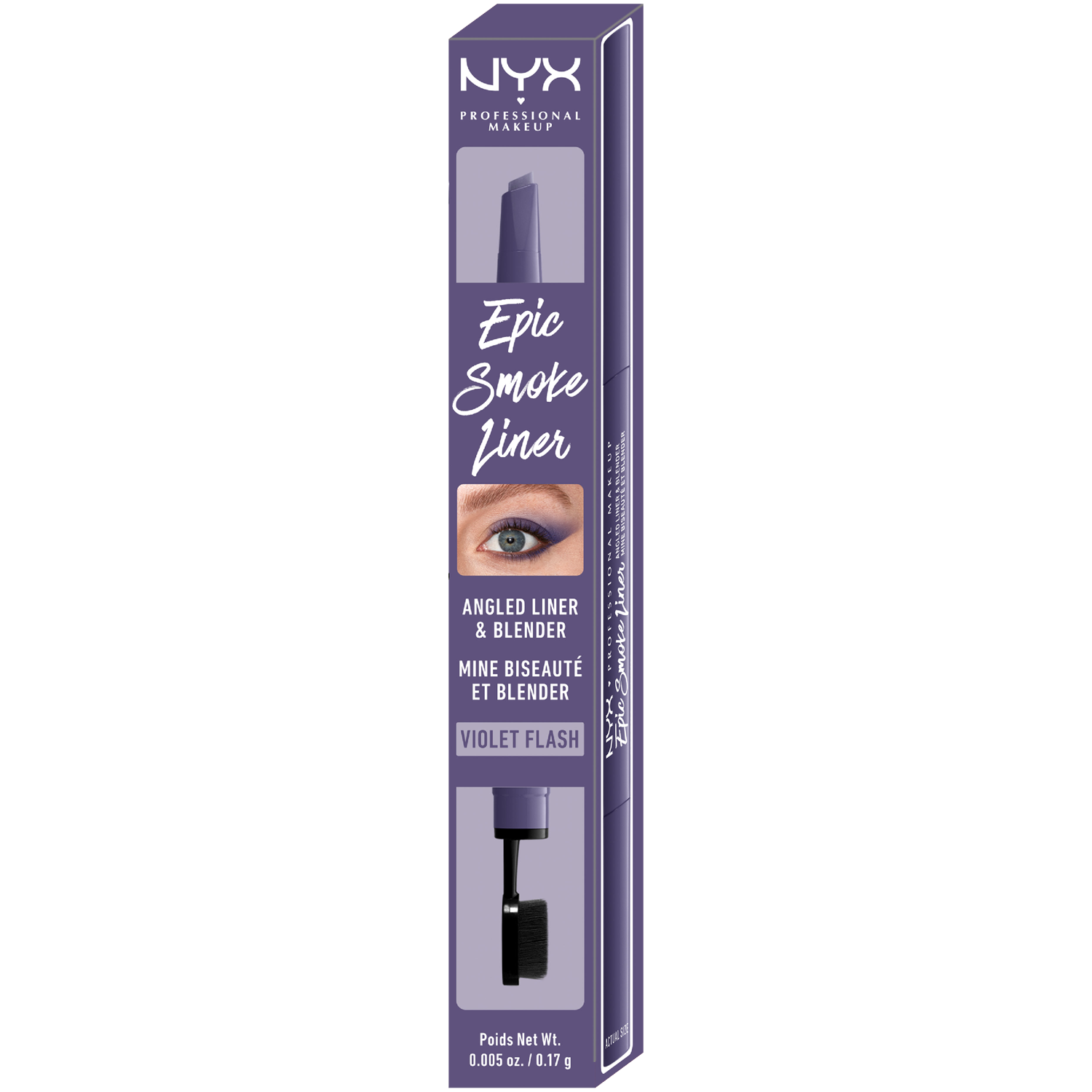 Фиолетовая подводка для глаз Nyx Professional Makeup Epic Smoke Liner, 0,17 гр