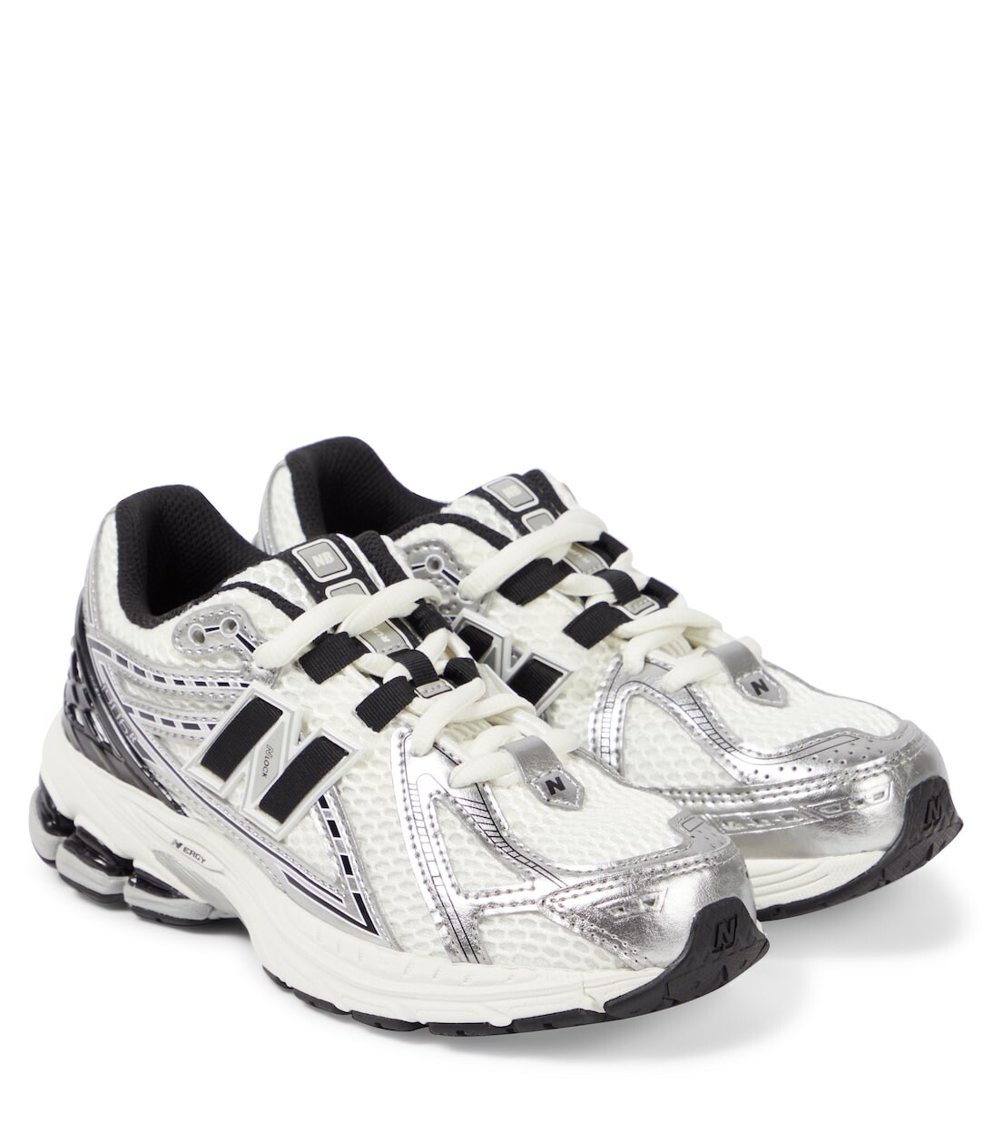

Кроссовки 1906R с кожаной отделкой New Balance, серебряный