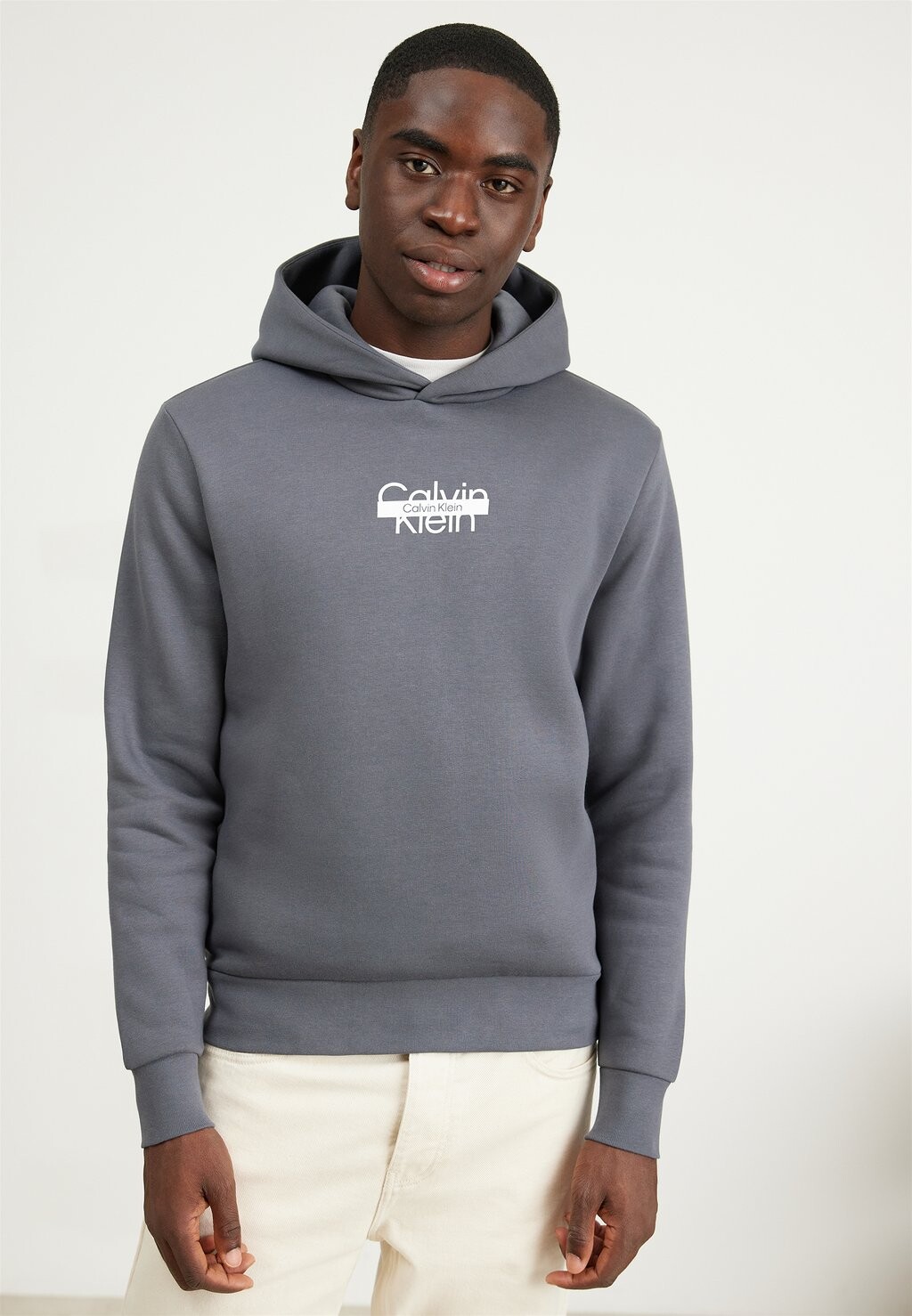 

Толстовка Толстовка с капюшоном CUT THROUGH LOGO Calvin Klein, цвет iron gate